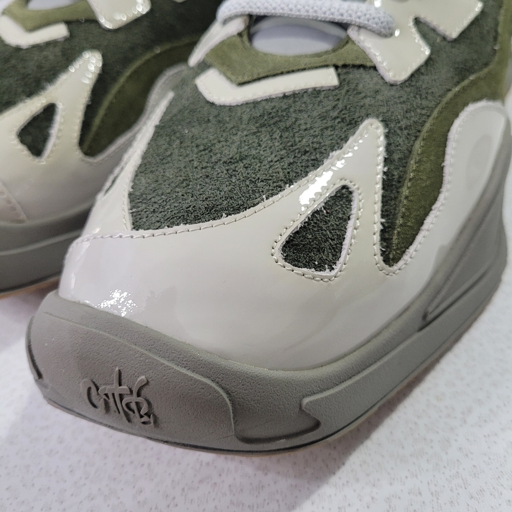 New CTB Create The Brand DuSable Grey Sage Sneaker Shoes Sz 15 - Picture 3 of 11